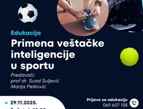 Edukacija i panel diskusija u Trsteniku: Veštačka inteligencija u sportu – korak ka budućnosti
